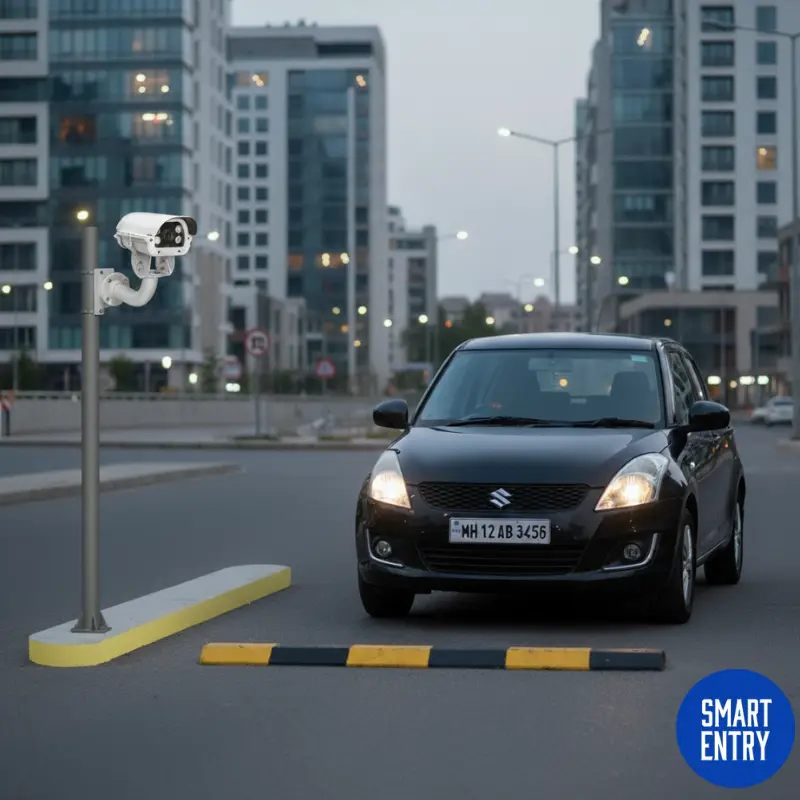 SmartEntry - ANPR LPR Camera India - License Plate Recognition Software