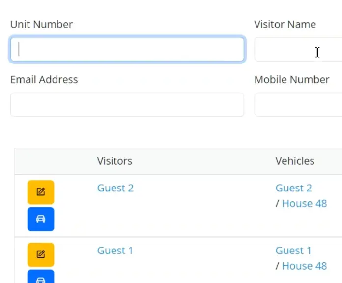Smart Entry Manage Visitors