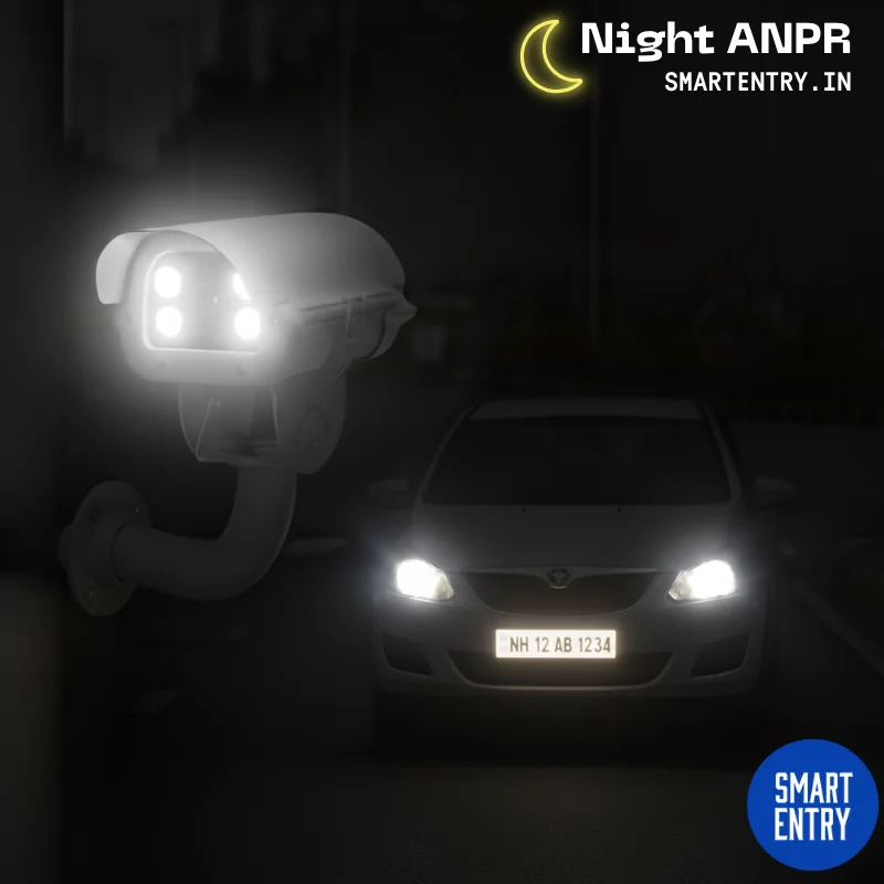 Night vision license plate recognition camera